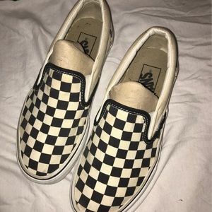 Checkered vans